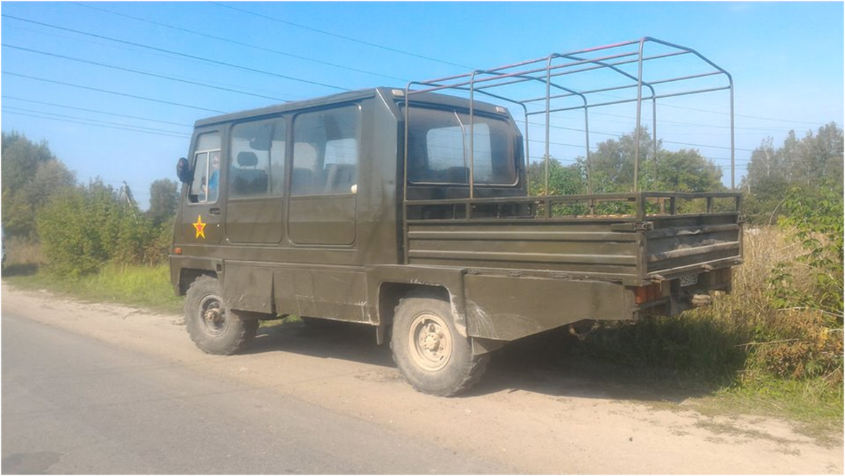 В Кургане пытались делать бескапотный автобус-пикап - КАвЗ-3278 | Gorbunoff  - все о машинах | Дзен