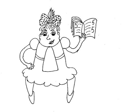 Рисунок Батый Ирины - Портрет буквы Д