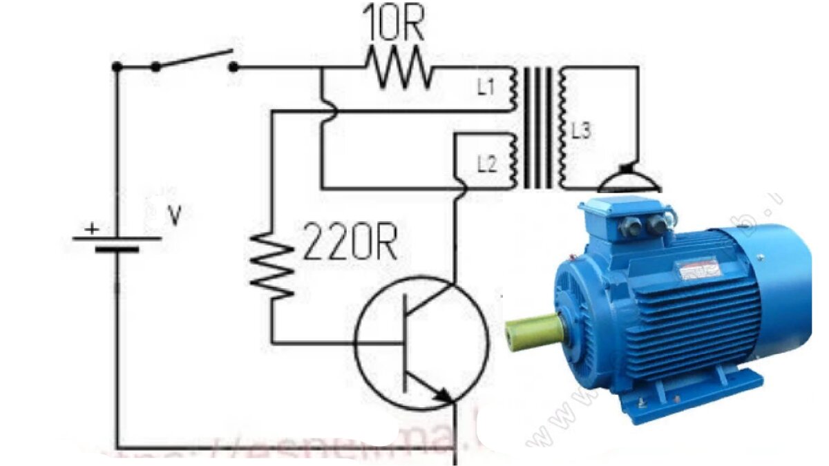 КАК ЗАПУСТИТЬ БОЛЬШОЙ МОТОР 😂 от ПАЛЬЧИКОВОЙ БАТАРЕЙКИ | Дмитрий ...