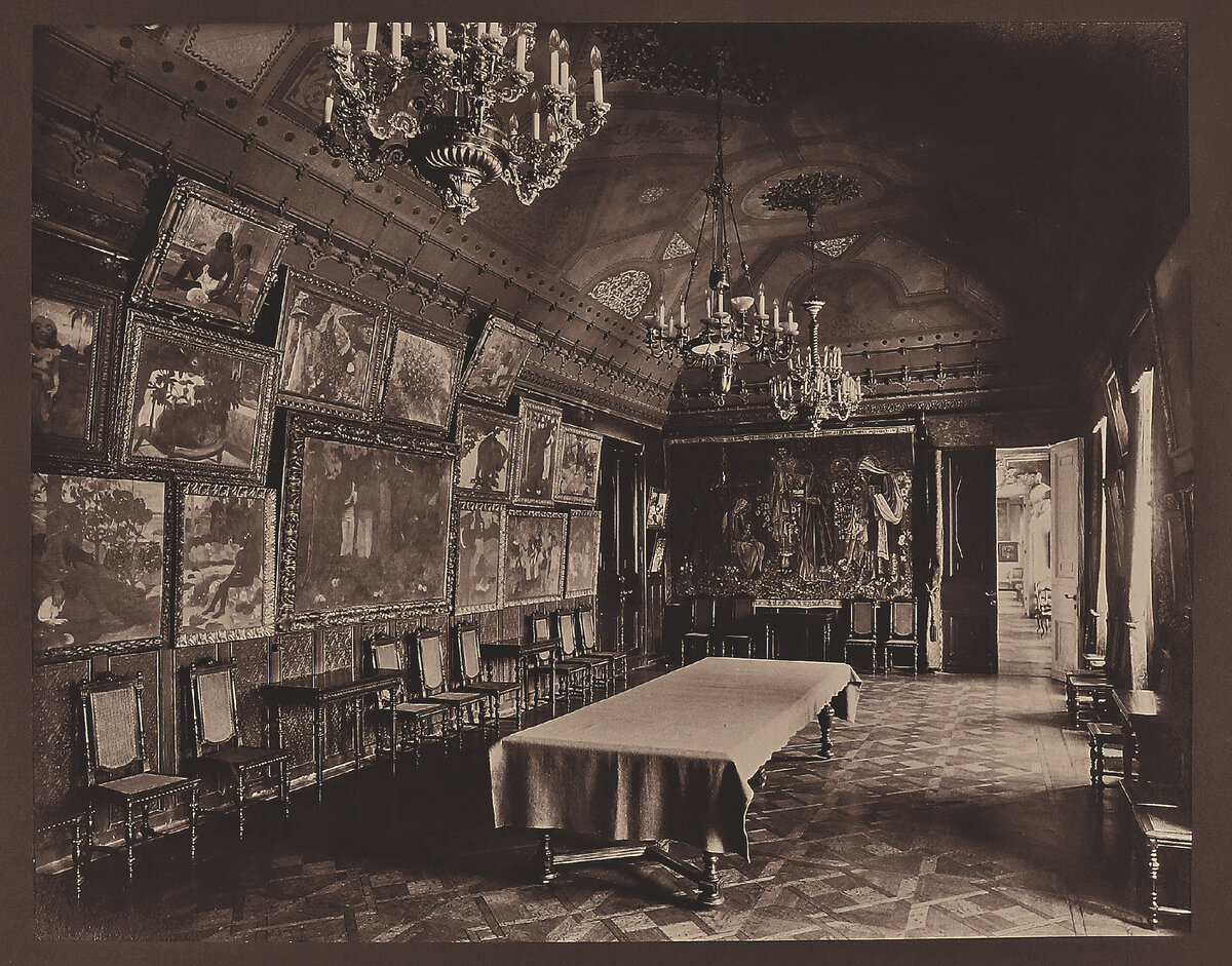 Особняк Сергея Щукина. Фотография Павла Орлова, 1914 год. Государственный музей изобразительных искусств имени А. С. Пушкина 