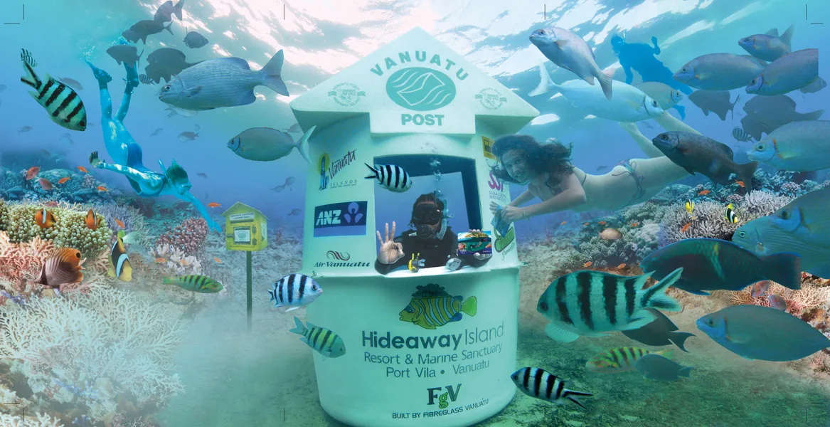 Единственное в мире подводное почтовое отделение. (Фото взято из интернета)