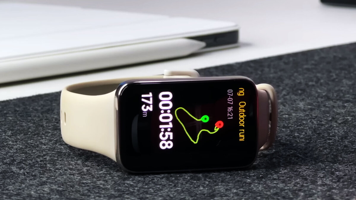 Mi Band 7 Pro — первый фитнес-трекер в линейке с обновлённым дизайном. Фото: xiaomitoday.com