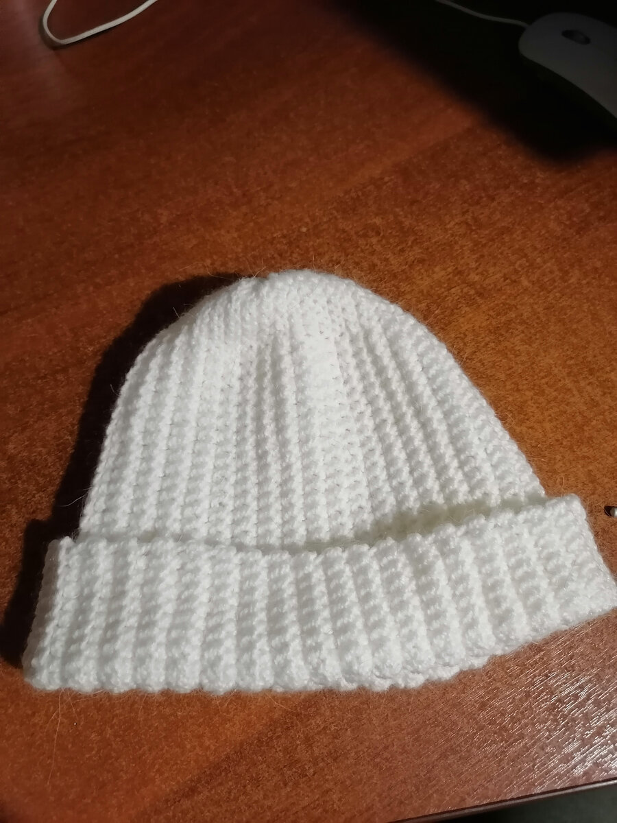 Вязала крючком по уроку на ютубе. 