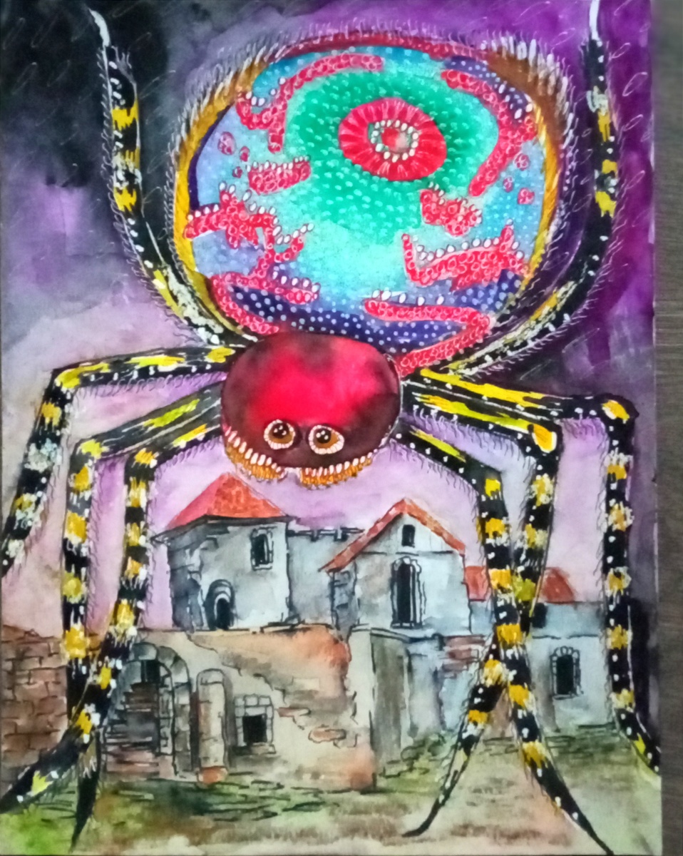 Акварель./...💫🕷️