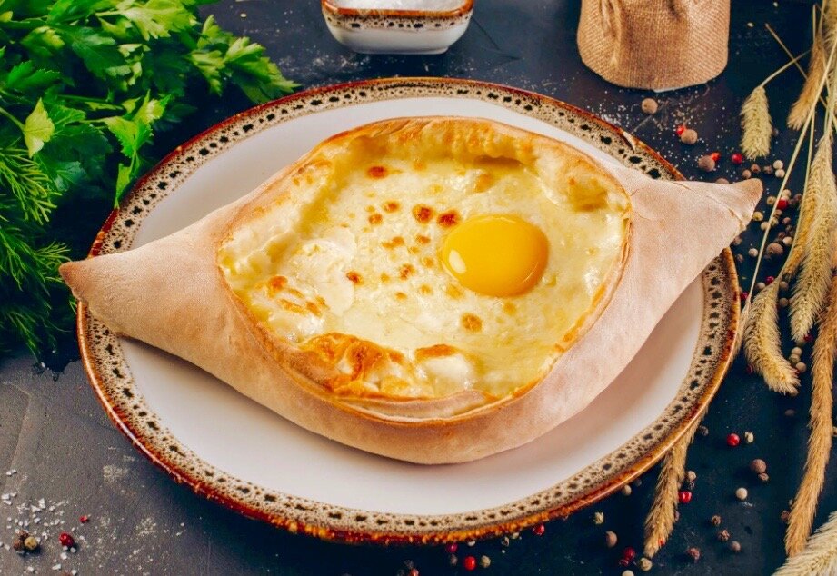 Хачапури по-аджарски. Ачарули.