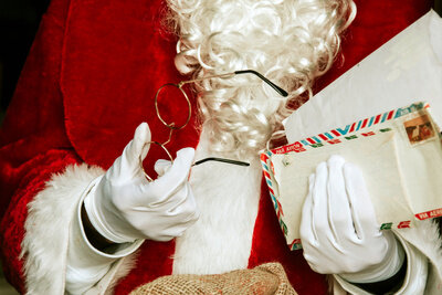    Дед Мороз с письмами © Adobe Stock