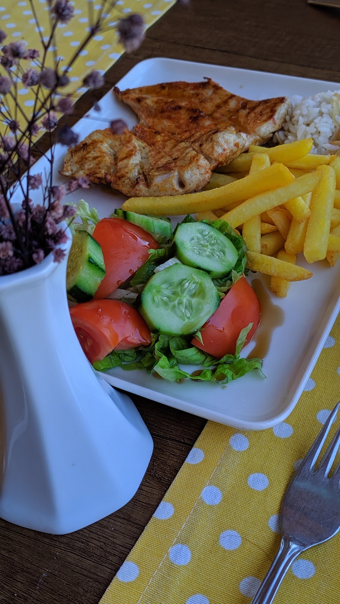 Простенько, вкусно. И готовила не я