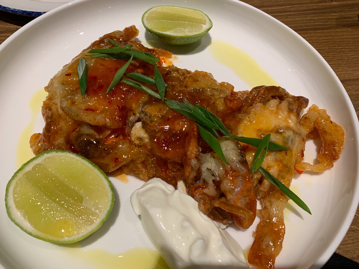 Мягкопанцирный чили-краб