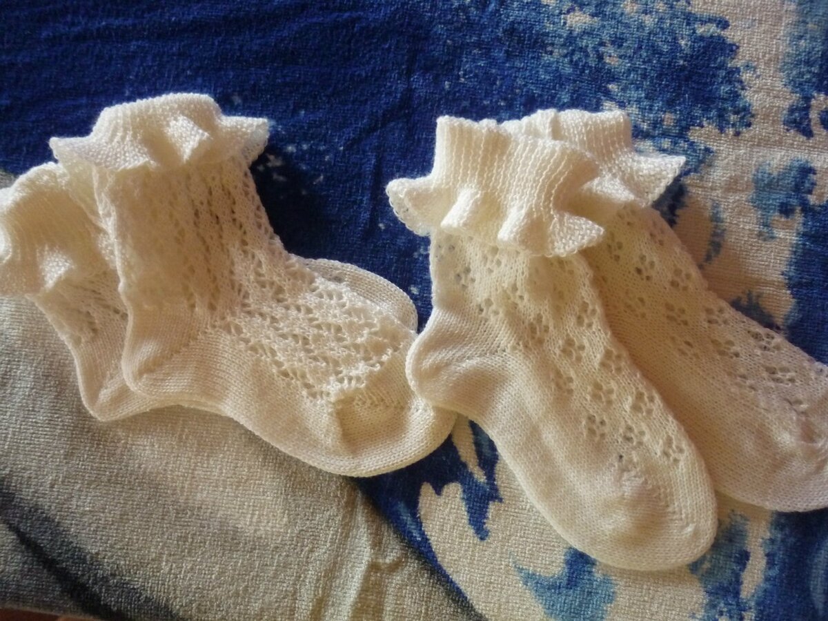 Ажурные носочки