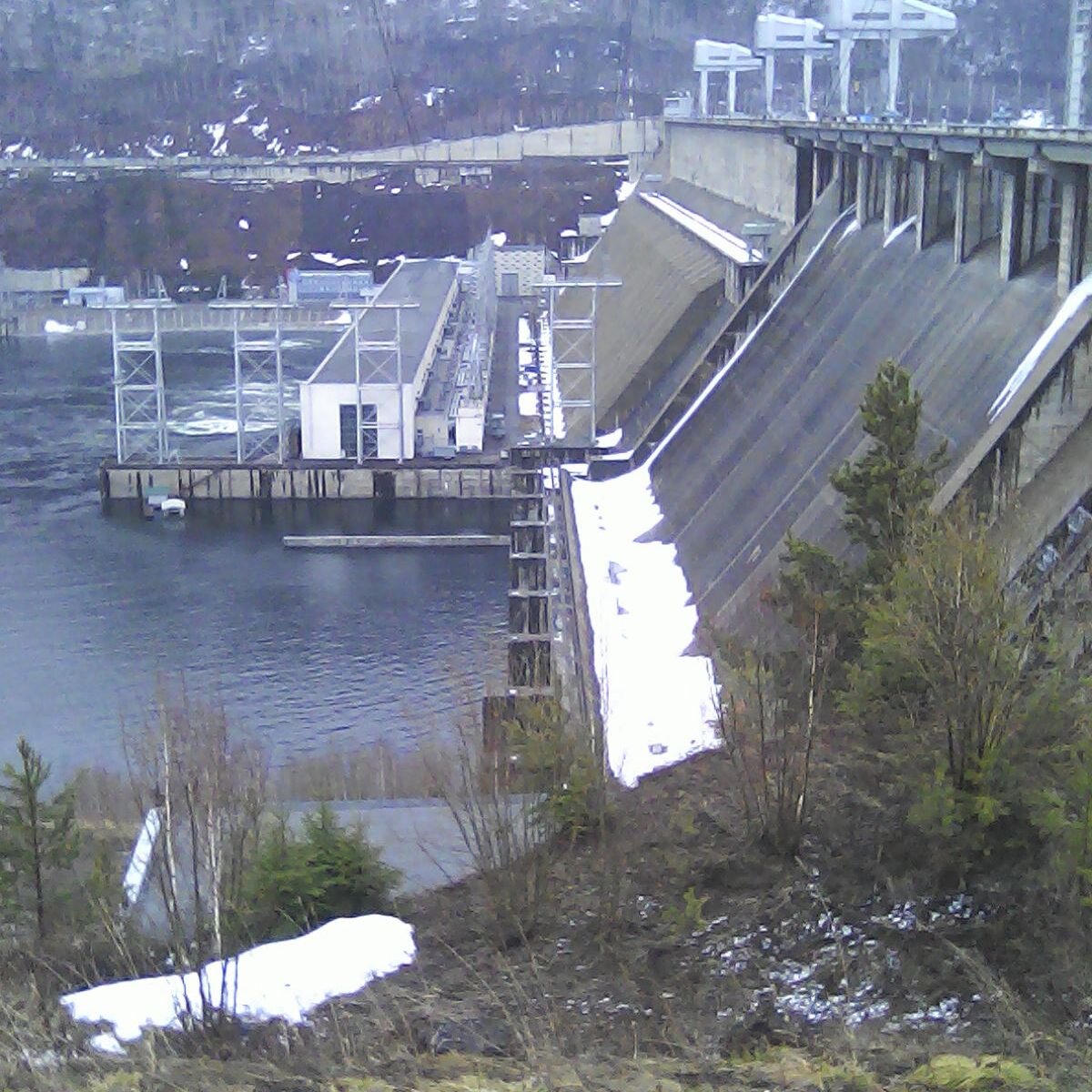 Личное фото . Красноярская ГЭС