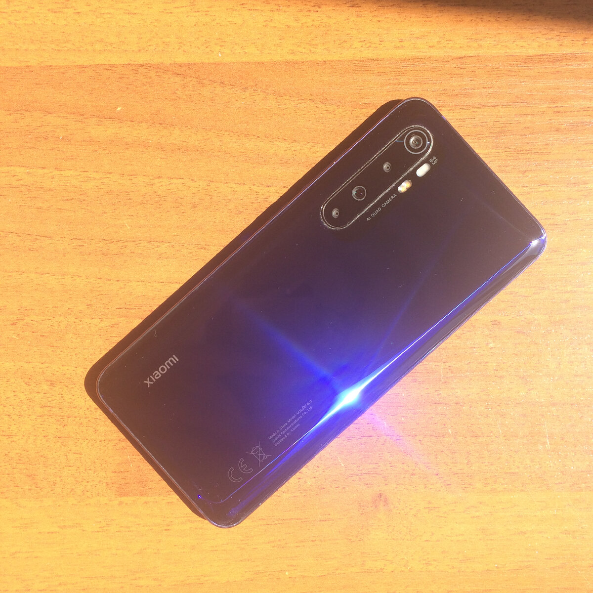 Xiaomi MI Note 10 Lite. Фото на iPhone 5s