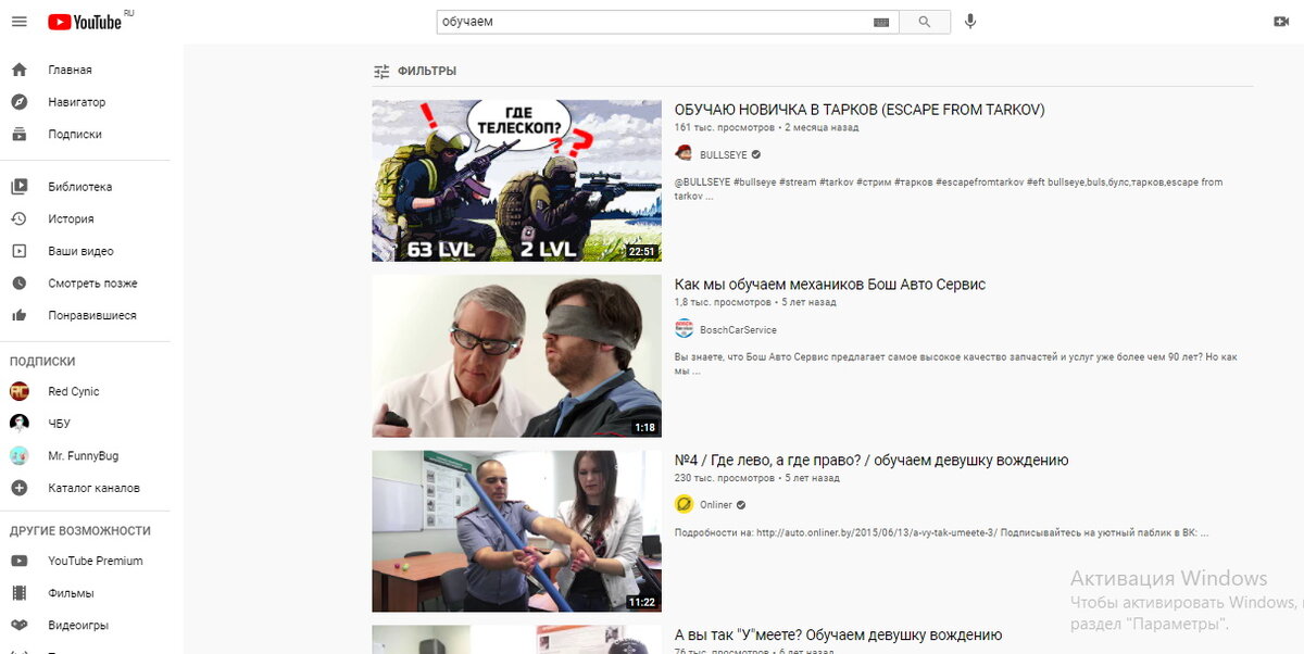 Просветительская деятельность в блогерской сфете.