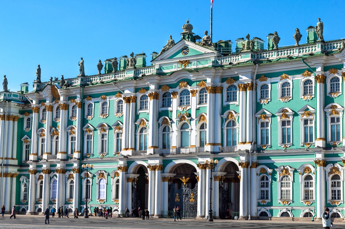 Картинка зимнего дворца в питере