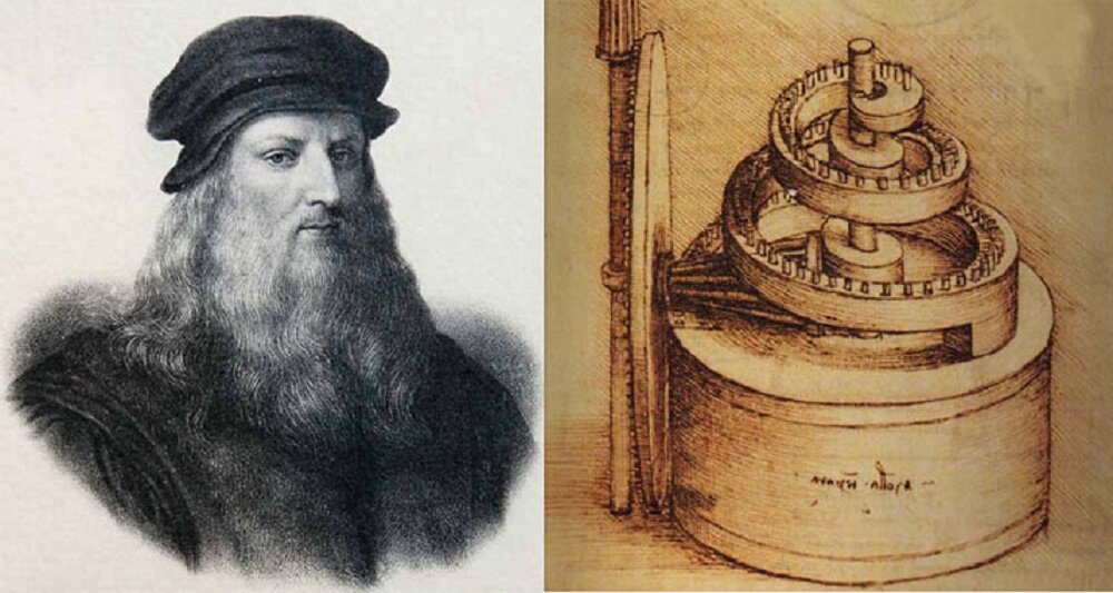 Швейная машина Леонардо Да Винчи. Коллаж: mir-manufactura.ru