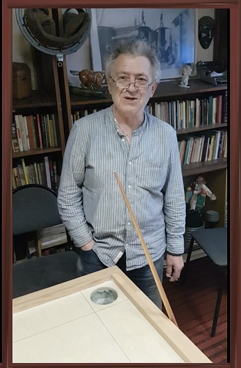 Евгений Чернов и его новус в  в  Музее ГУЦЭИ имени Александра Маркияновича Волошина. Фото автора