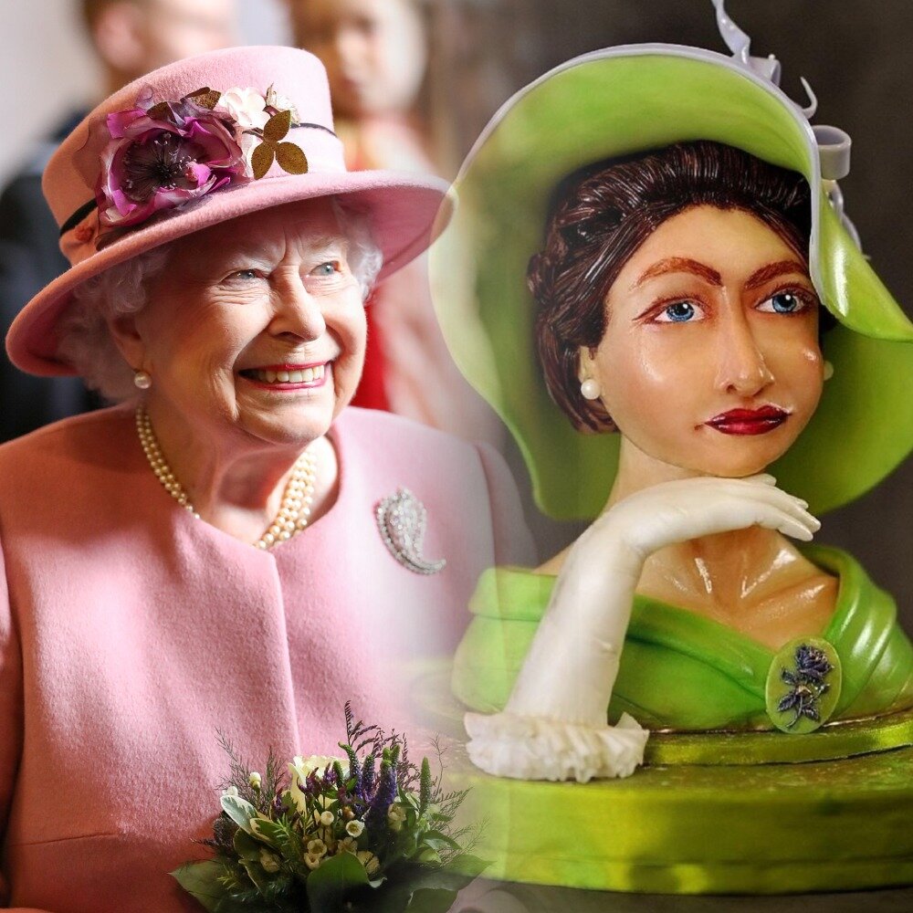 королевский бал для детей. мультяшная королева на троне. подпись королевы елизаветы. художник инна кузубова иллюстрации. золушка уолт дисней.