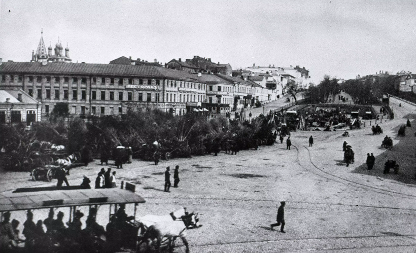 историческое фото Москвы взято из открытых источников