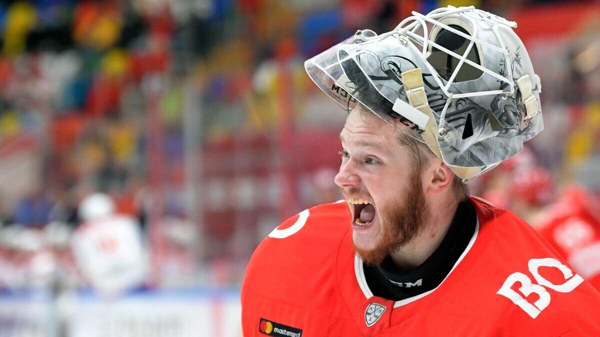    Вратарь "Спартака" Алексей Красиков© РИА Новости / Сергей Гунеев