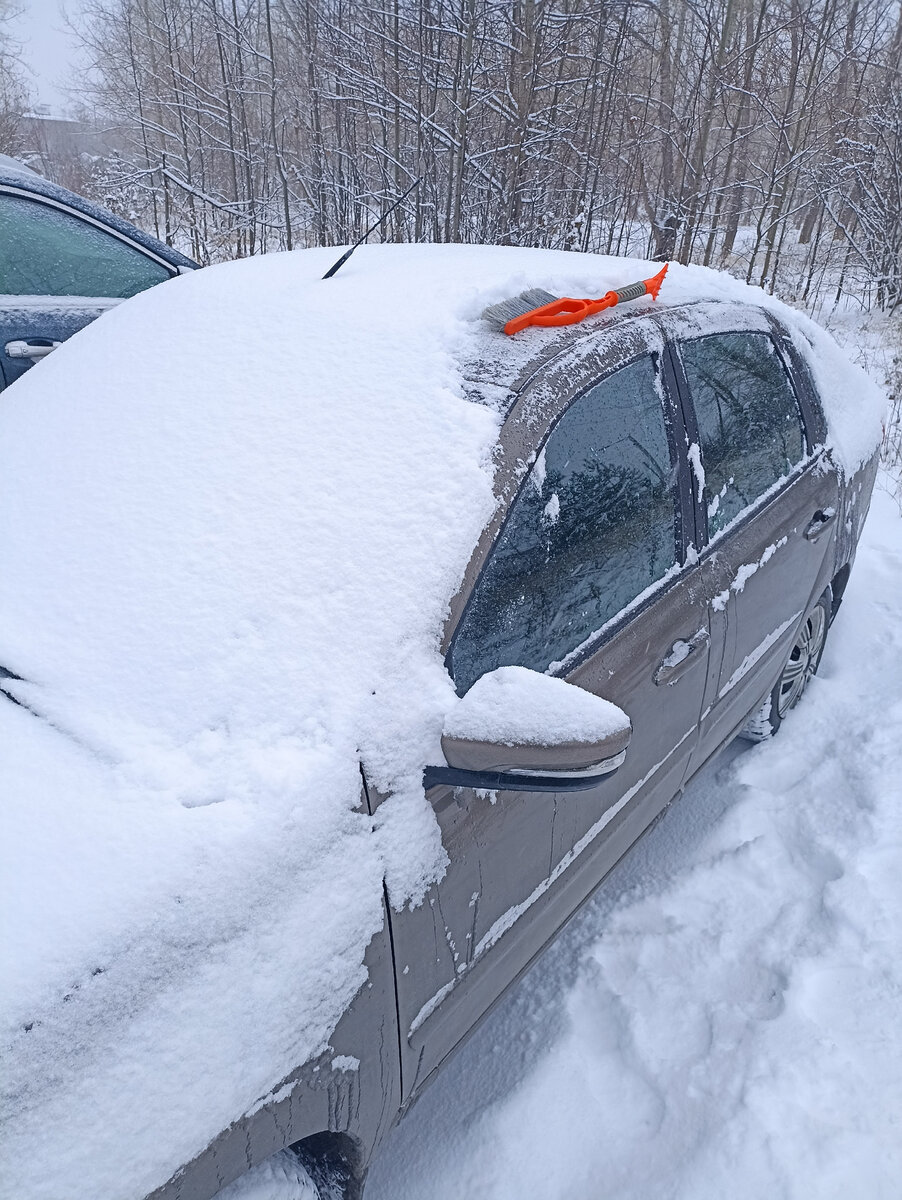 Больше ваша автомобильная щëтка для уборки снега не будет царапать ЛКП  автомобиля | Ванька Grantaвод | Дзен