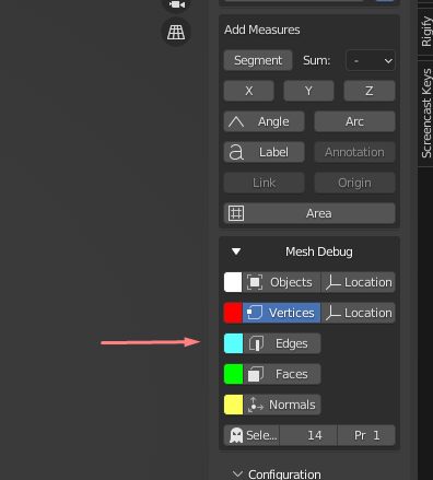 Параметры выставления размеров