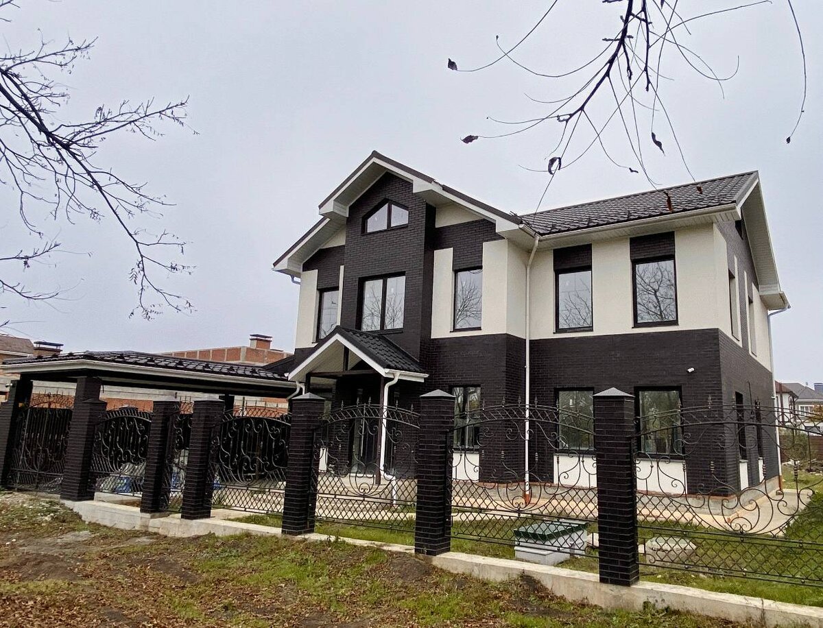 Построенный дом в Немецкой деревне.