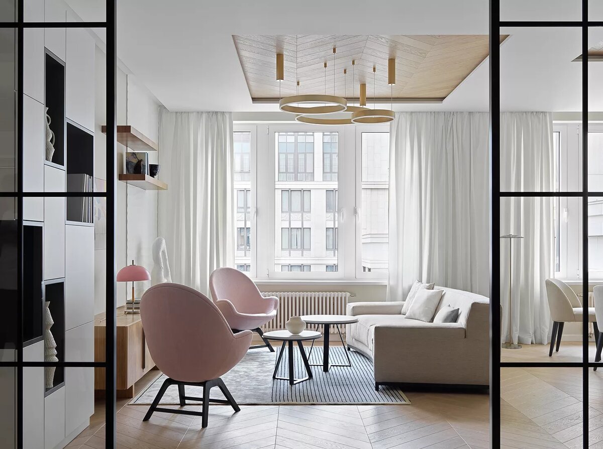 Nayada поставила перегородки NAYADA-Quadro в элитных квартирах