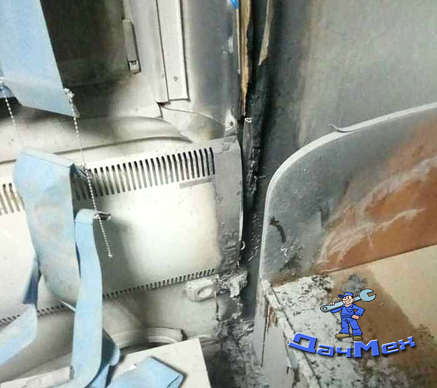 Результат работы теплового конвектора