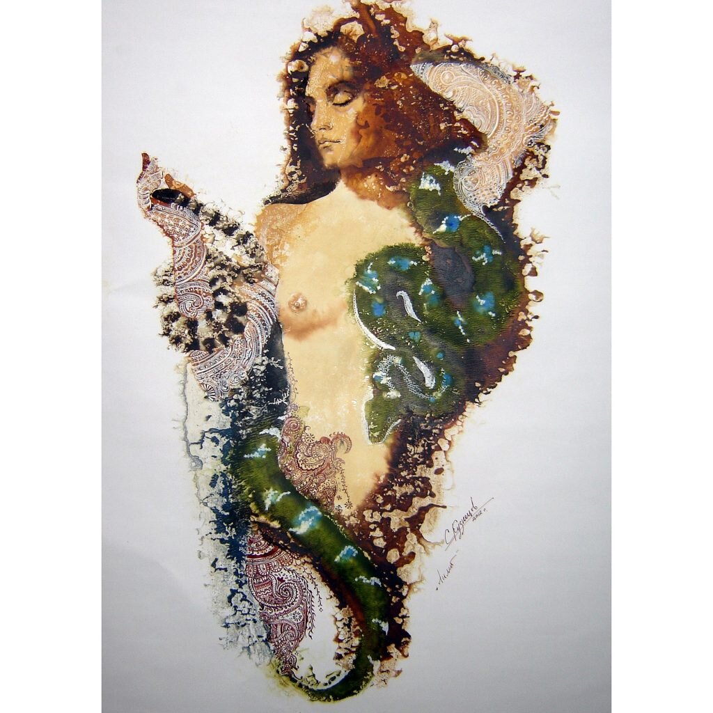 Картина "Лилит" художника Сергея Кузнецова