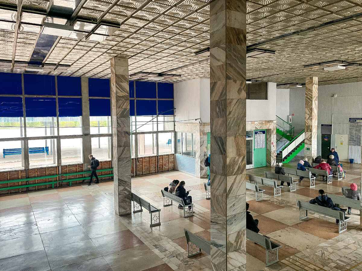 Интерьеры автовокзала