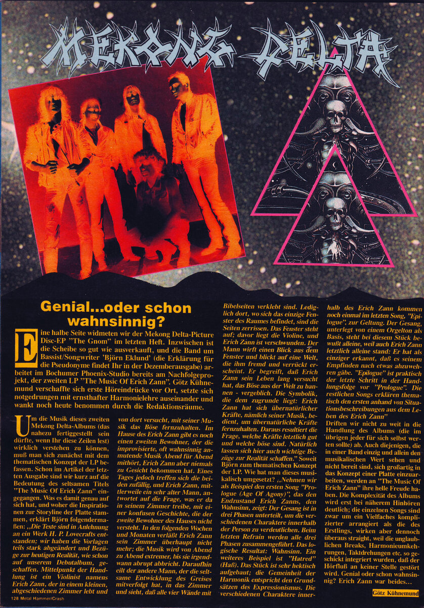 Страница немецкого журнала Metal Hammer