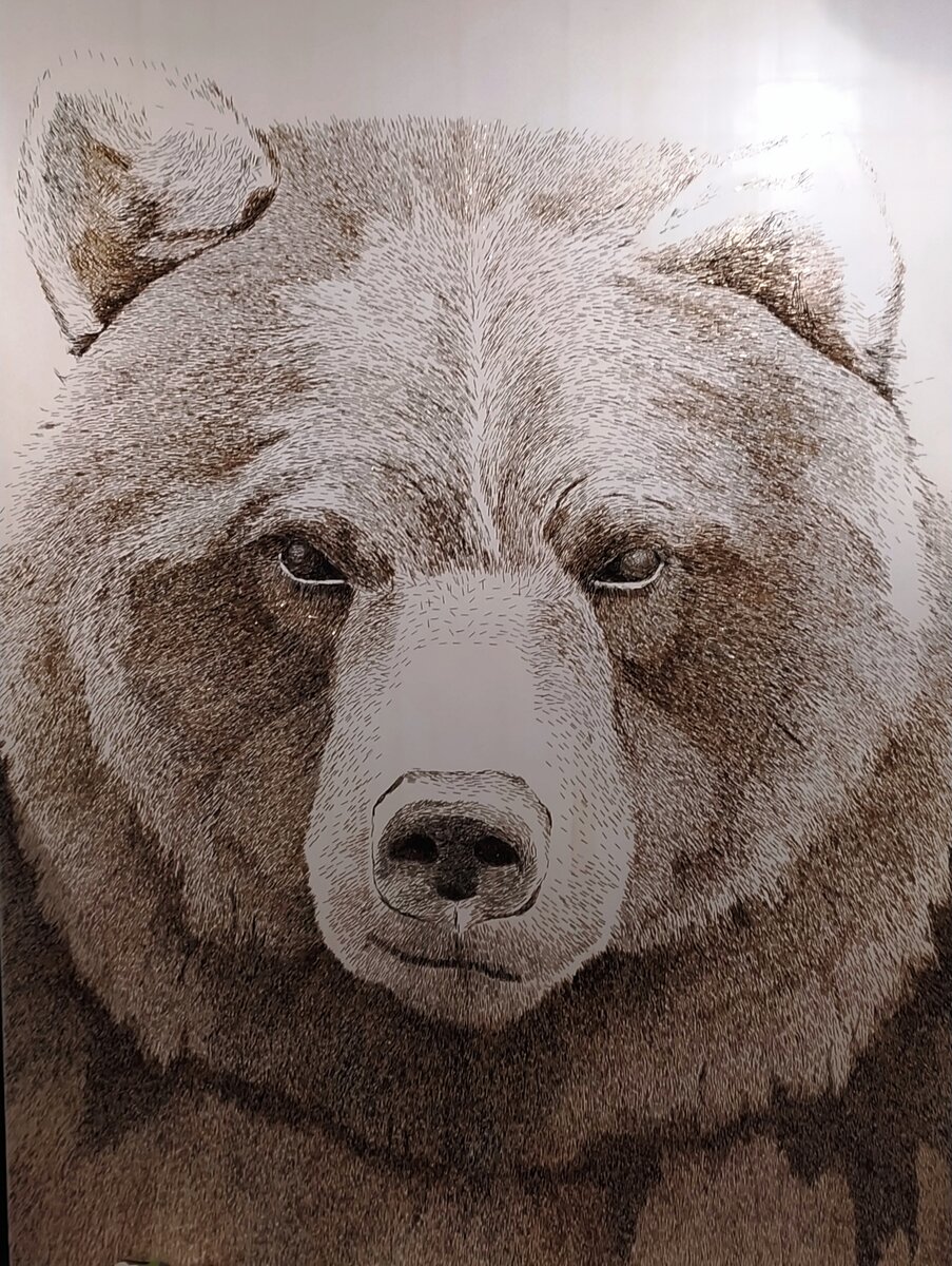 Фото автора. Картина В. Зайцева. Галерея г. Казань