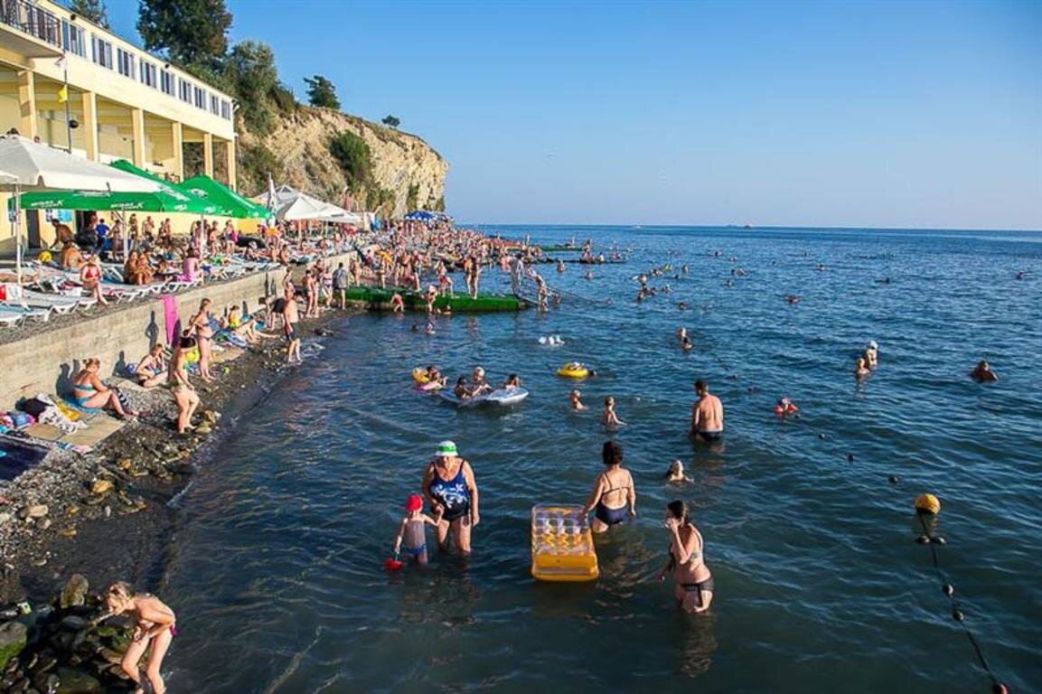 Пансионата пляж анапа