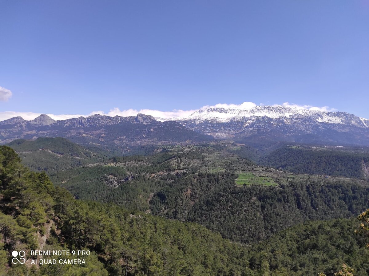 смотрите какие сказочные терассы, горы, великолепный лес