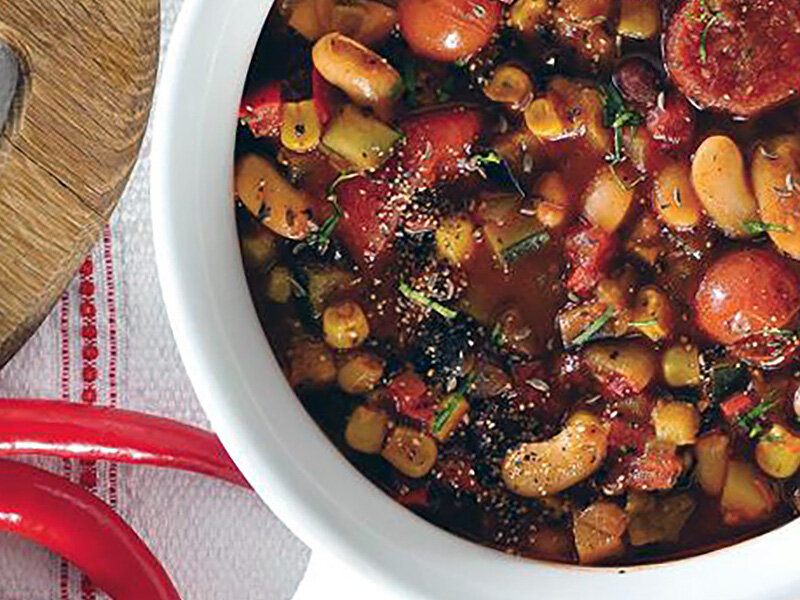 Чили с овощами