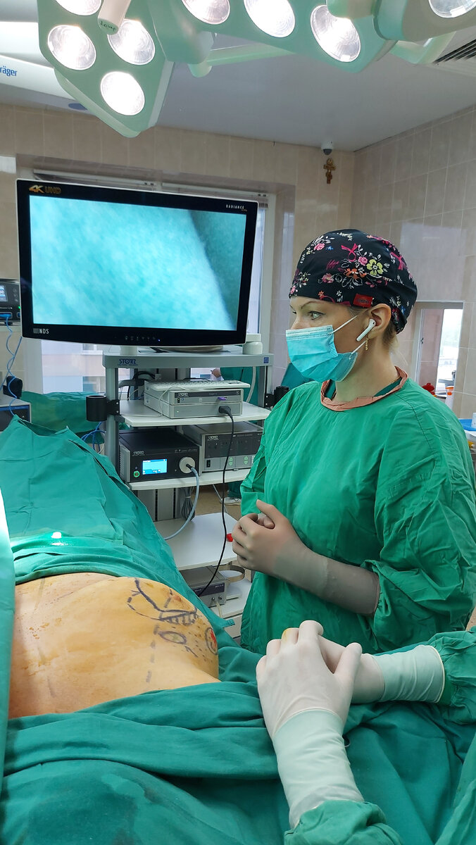 Операцию выполнила заведующая онкологическим отделением №1 Ермощенкова Мария Владимировна.