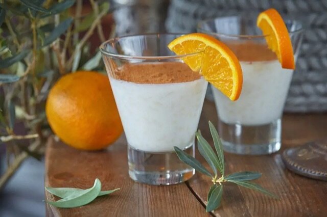 Рисовый пудинг с корицей 