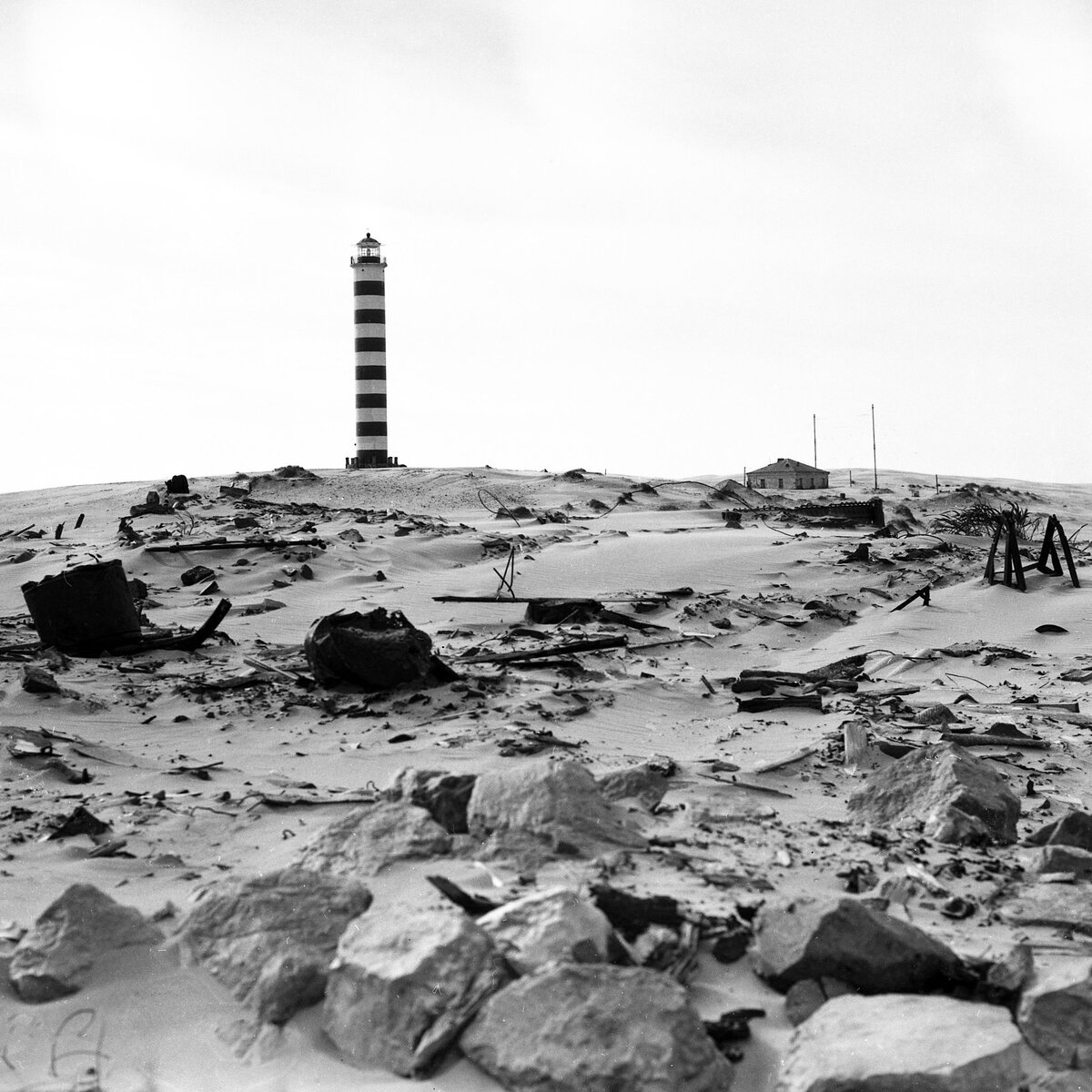 Маяк на самой высокой дюне Шойны