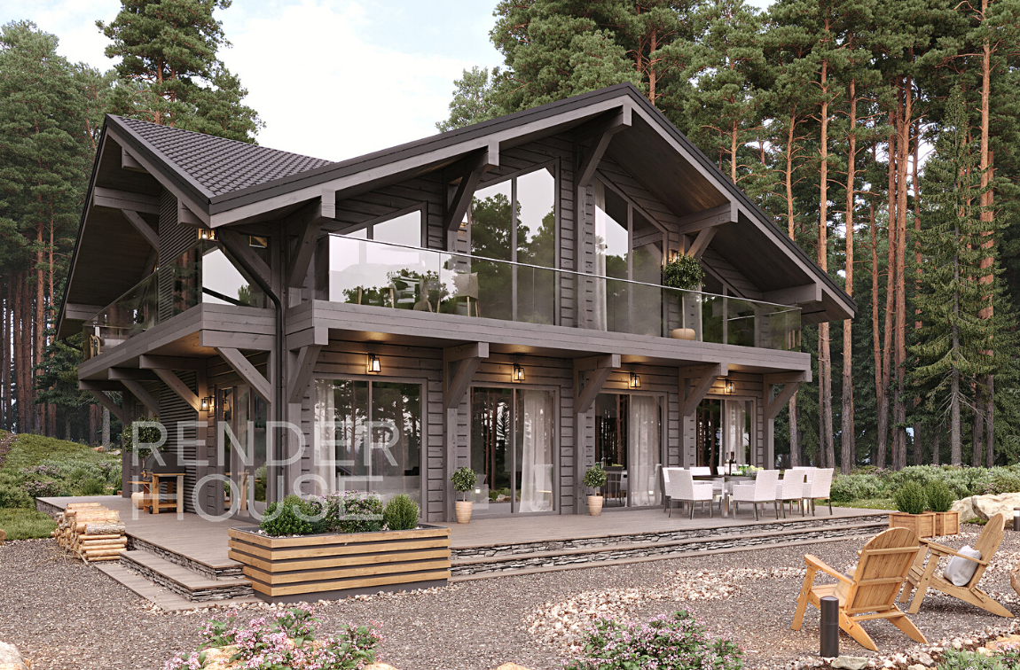 Проект АСПЕН, Render House