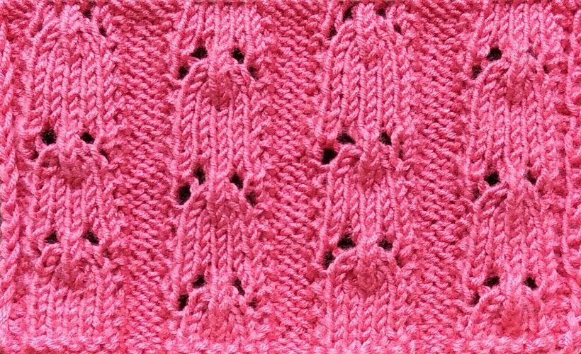 Лицевая сторона узора