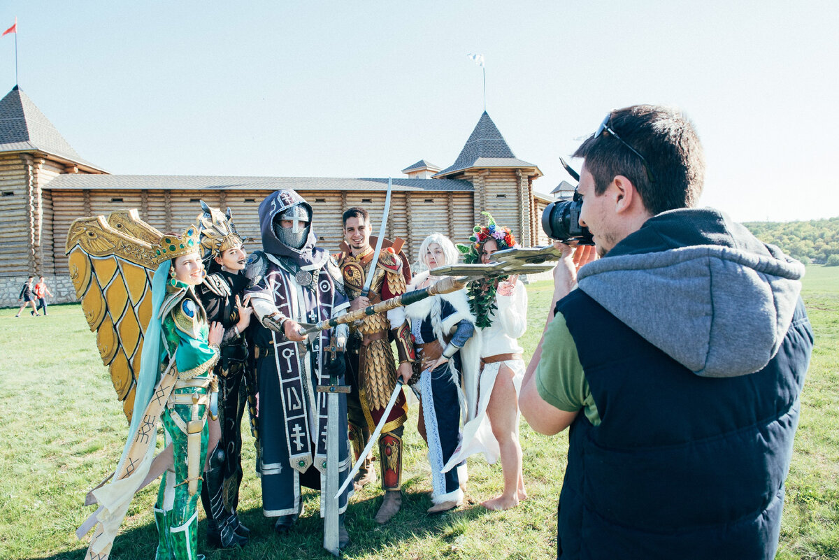 Как снимали сказочных персонажей 