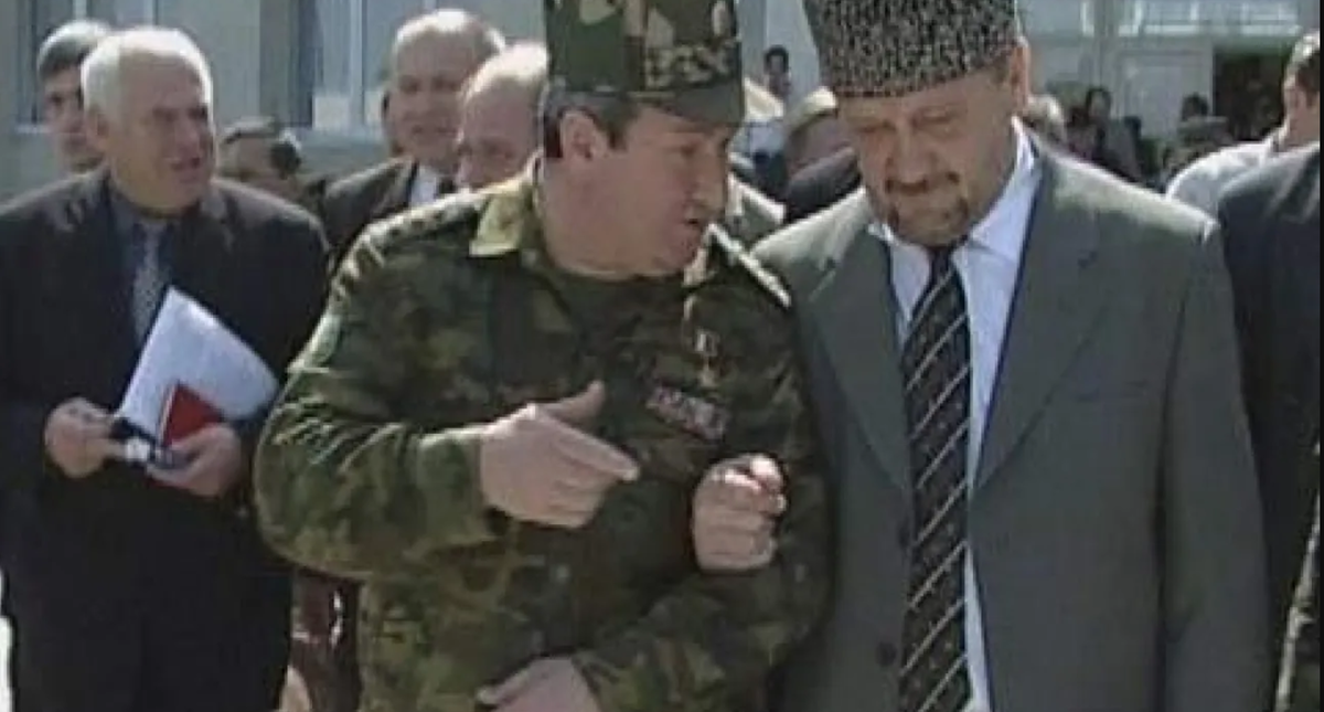 Кадр из фильма "Война и мир генерала Трошева"                