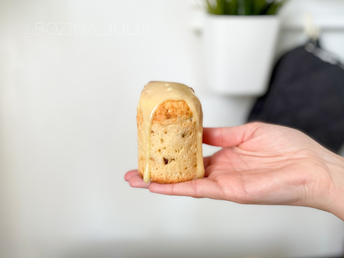 Творожный кулич, очень вкусный!