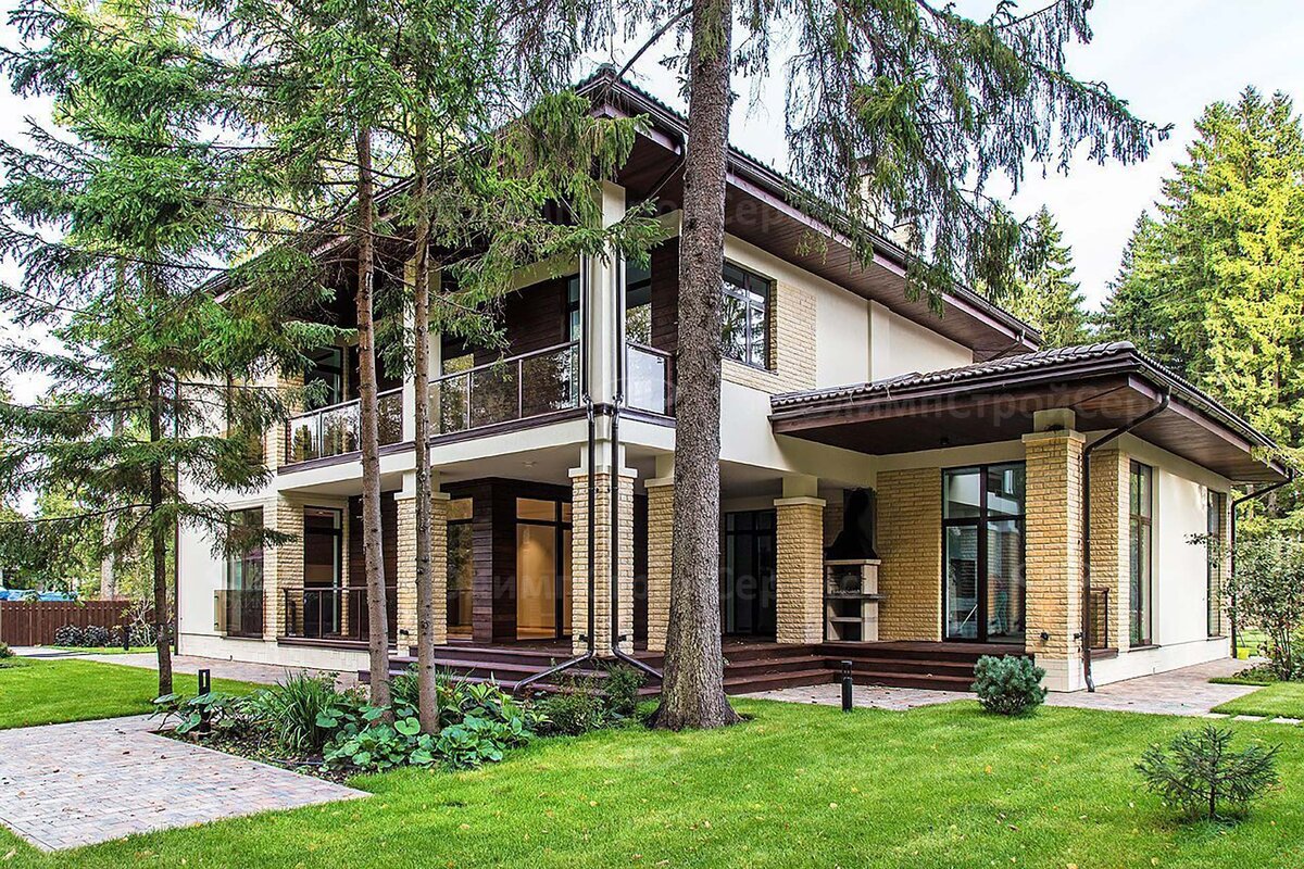 Проект дома «Монпелье» фото №1 | Реализованный проект от ОлимпСтройСервис