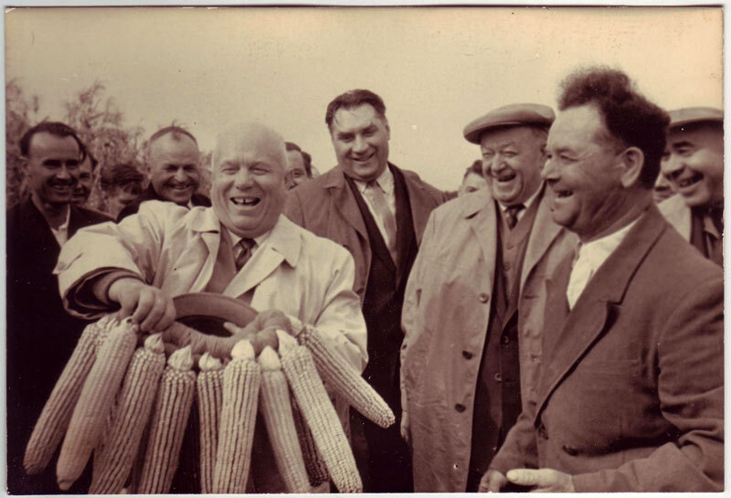 Хрущев с кукурузой. Источник: hhcoins. net