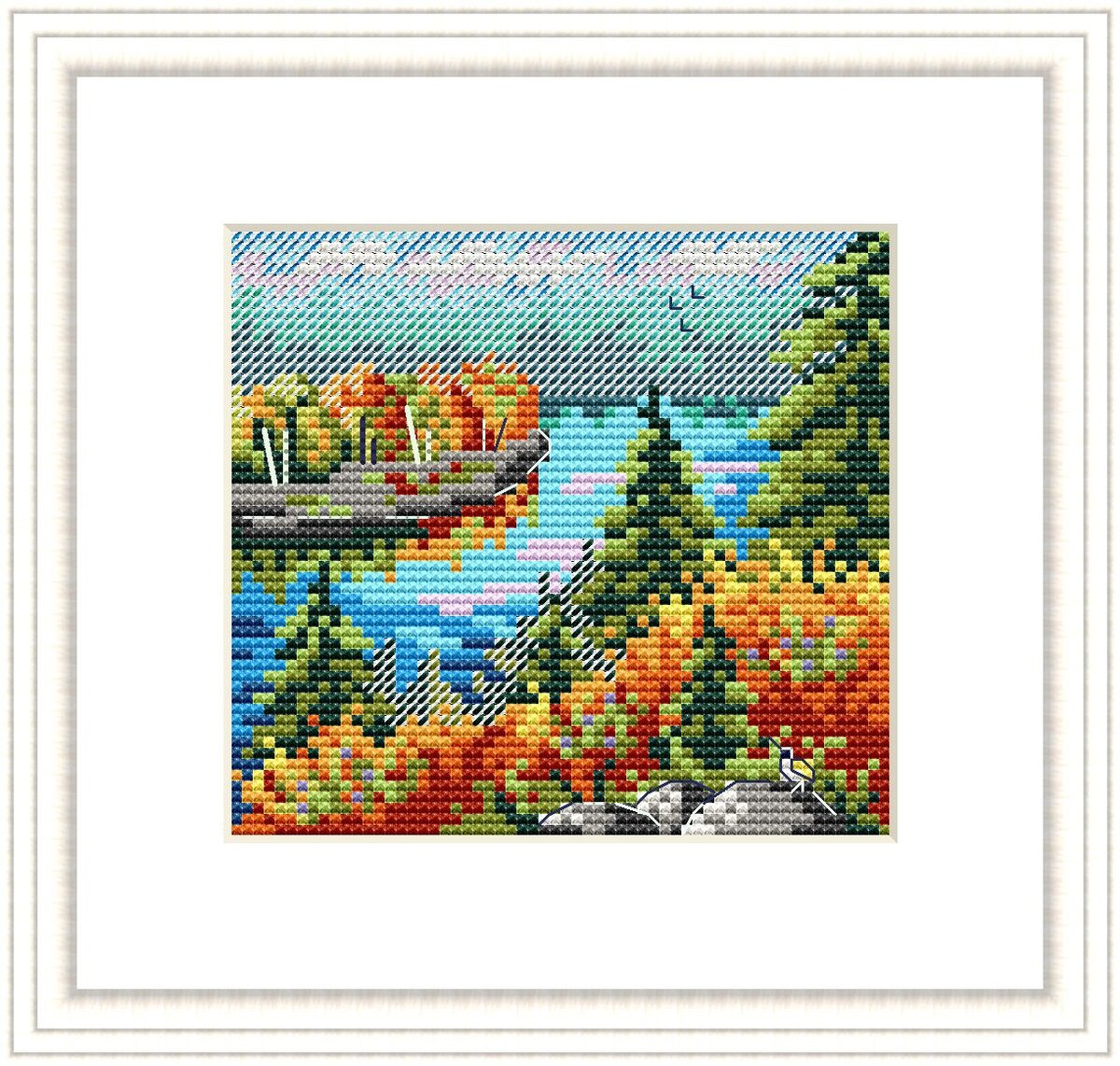 М-615 Осенний лес — стоимость 265 рублей.