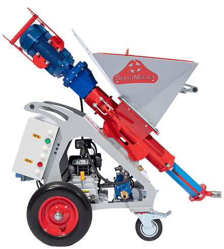 Штукатурная станция Serta Master — самый удобный способ наносить штукатурку