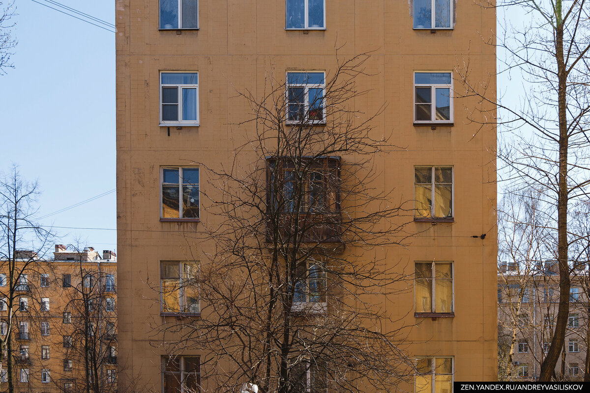 Первый крупнопанельный дом в Ленинграде. Так могли бы выглядеть 