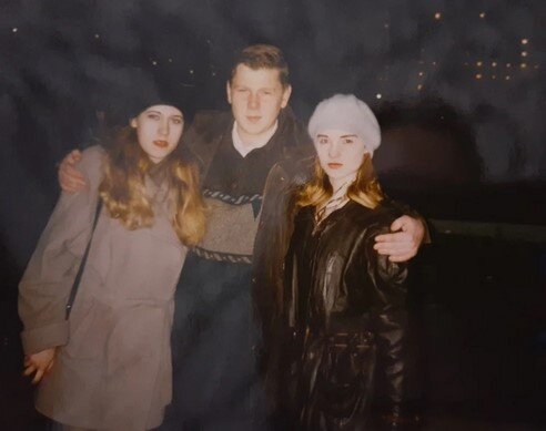 Любимая беретка, 1996 год. Фото. Автора.