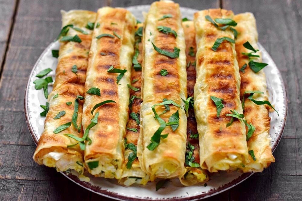Фото рулетов из лаваша