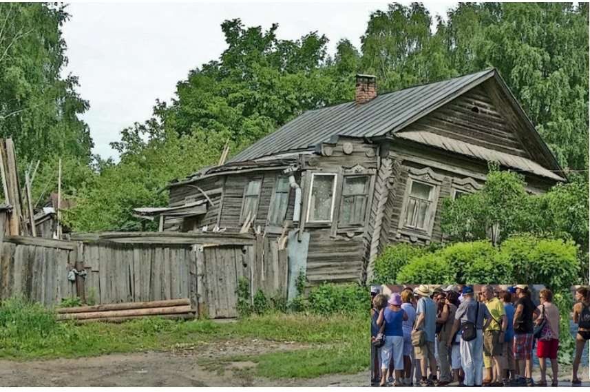 родственники делят дом